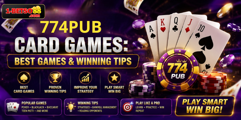 774pub Card Games: Best Games & Winning Tips